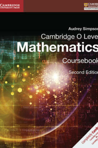 Cover of Cambridge O Level Mathematics Coursebook