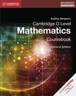 Book cover for Cambridge O Level Mathematics Coursebook