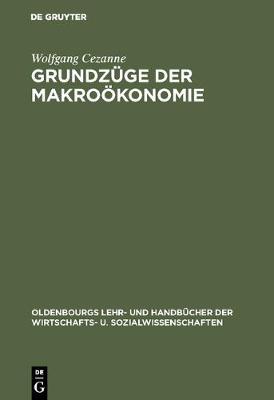 Cover of Grundzüge Der Makroökonomie