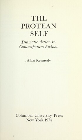 Book cover for Kennedy: Protean Self(Cloth)