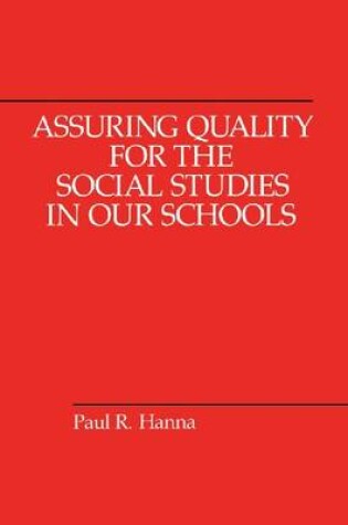 Cover of Assuring Quality Soc.Studies For Schools