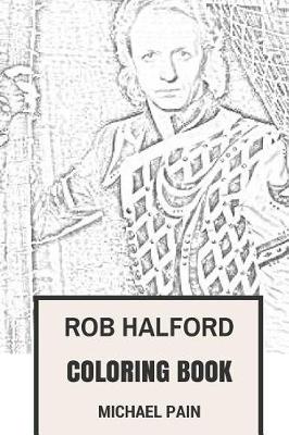 Cover of Rob Halford Coloring Book