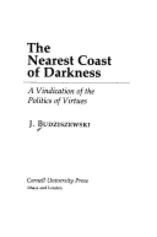 Cover of The Nearest Coast of Darkness