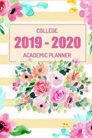 Cover of Academic Planner College 2019 - 2020