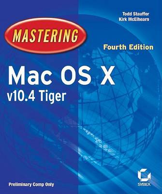 Book cover for Mastering Mack OS X 10.4 Tiger