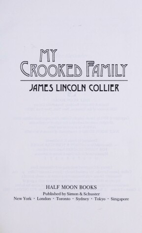 Book cover for My Crooked Family (Digest Paperback)