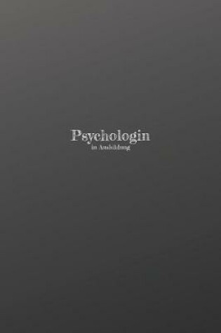 Cover of Psychologin in Ausbildung