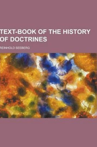 Cover of Text-Book of the History of Doctrines