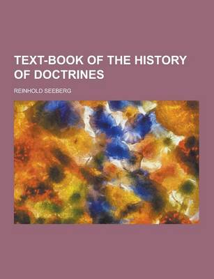 Book cover for Text-Book of the History of Doctrines