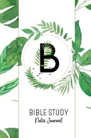 Cover of Bible Study Notes Journal