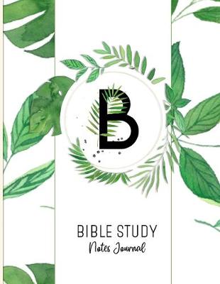 Book cover for Bible Study Notes Journal