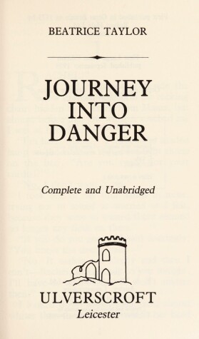 Book cover for Journey into Danger