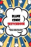 Book cover for Blank Comic Sketchbook