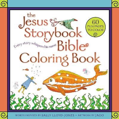 Cover of The Jesus Storybook Bible Coloring Book for Kids
