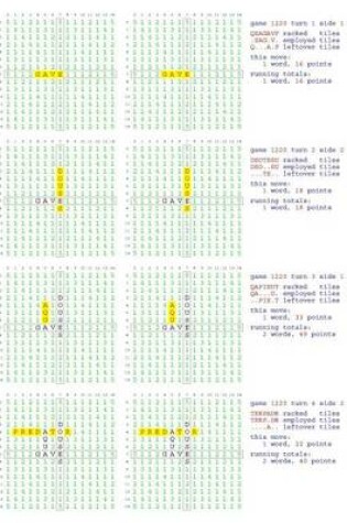 Cover of Fifty Scrabble Box Scores Games 1201-1250