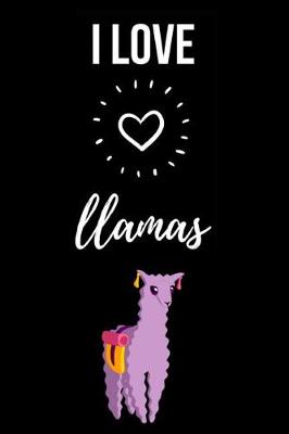 Book cover for I Love Llamas