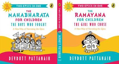 Cover of Two-Epics-in-One (The Ramayana for Children and The Mahabharata for Children)