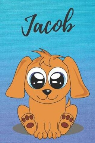 Cover of Jacob dog coloring book / notebook / journal / diary