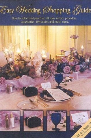 Cover of The Easy Wedding Shopping Guide
