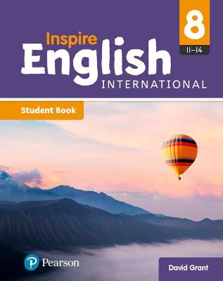 Book cover for Inspire English International Year 8 Student Book