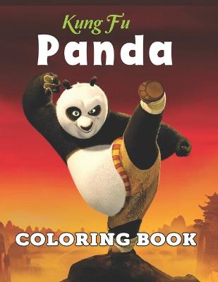 Book cover for Kung Fu Panda Coloring Book