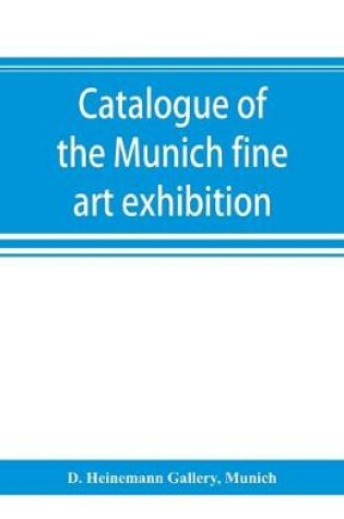 Cover of Catalogue of the Munich fine art exhibition