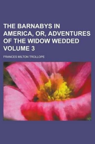 Cover of The Barnabys in America, Or, Adventures of the Widow Wedded Volume 3