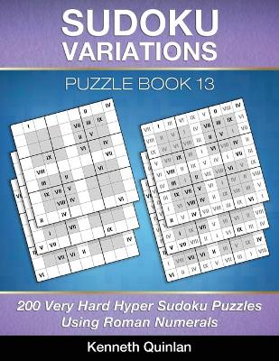 Book cover for Sudoku Variations Puzzle Book 13