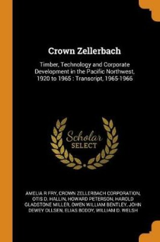 Cover of Crown Zellerbach