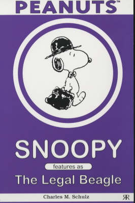 Book cover for Snoopy Features as the Legal Beagle