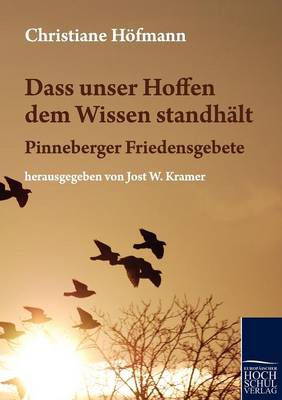 Book cover for Dass unser Hoffen dem Wissen standhalt