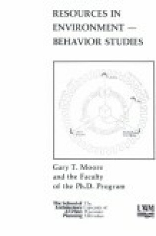 Cover of Resources in Environment-Behavior Studies