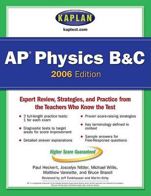Book cover for Kaplan AP Physics