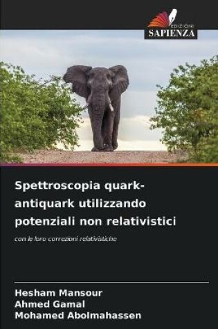 Cover of Spettroscopia quark-antiquark utilizzando potenziali non relativistici