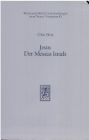 Book cover for Jesus. Der Messias Israels