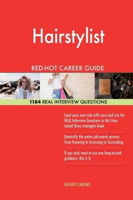 Book cover for Hairstylist Red-Hot Career Guide; 1184 Real Interview Questions