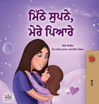 Book cover for Sweet Dreams, My Love (Punjabi Book for Kids - Gurmukhi)