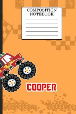 Cover of Composition Notebook Cooper