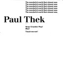 Book cover for Paul Thek