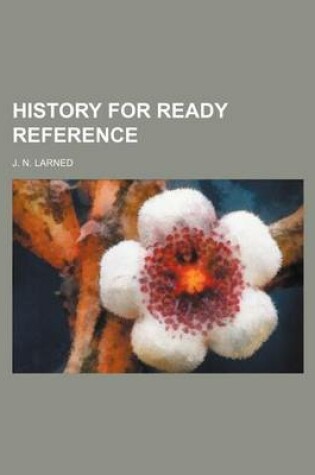 Cover of History for Ready Reference