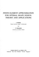 Book cover for Finite Element Approximation for Optimal Shape Design