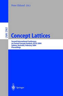 Book cover for Concept Lattices