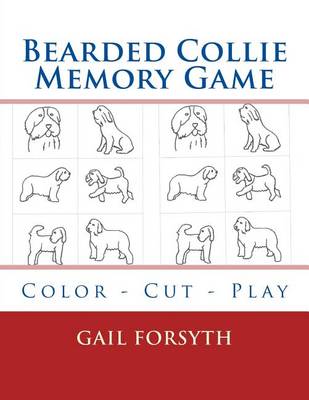 Book cover for Bearded Collie Memory Game