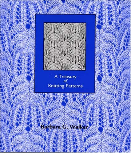Book cover for A Treasury of Knitting Patterns