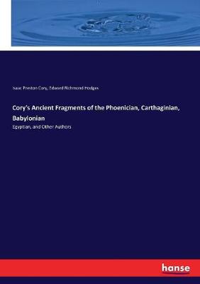 Book cover for Cory's Ancient Fragments of the Phoenician, Carthaginian, Babylonian