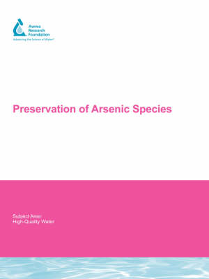 Book cover for Preservation of Arsenic Species