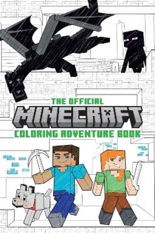 Cover of The Official Minecraft Coloring Adventures Book: Create, Explore, Color!