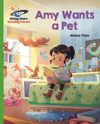 Book cover for Reading Planet - Amy Wants a Pet - Green: Galaxy