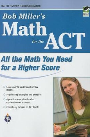 Cover of Bob Miller's Math for the ACT