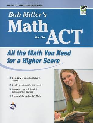 Book cover for Bob Miller's Math for the ACT